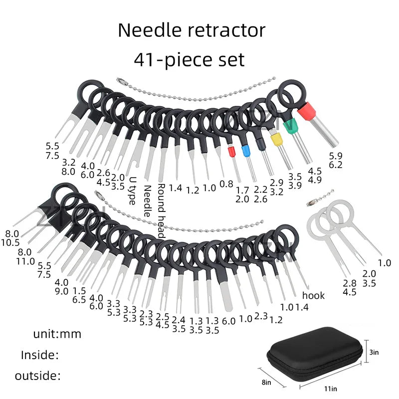 Optionen für Automotive Connector Terminal Removal Kit