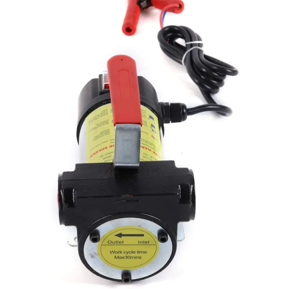 12V Electric Self-Priming Fuel Transfer Pump, 50L/Min