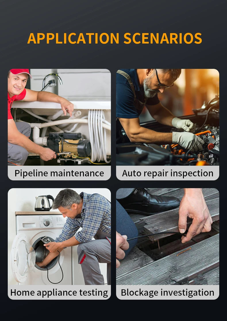 Upravljiva industrijska inspekcijska kamera sa zaslonom