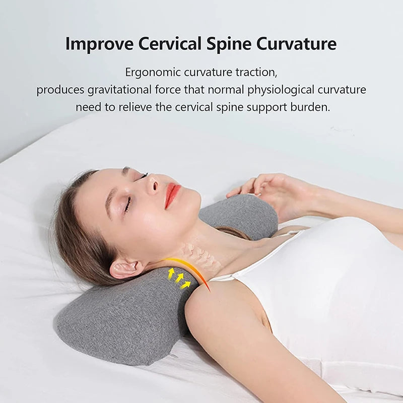 Cervical Memory Foam Contour Pillow for Side Sleepers
