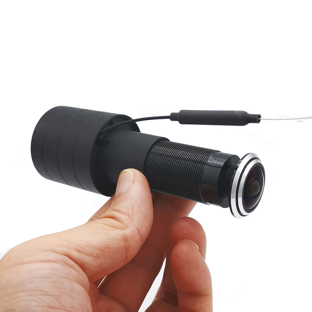 1080P WiFi Peephole Video Door Viewer with Motion Detection and Two-Way Audio
