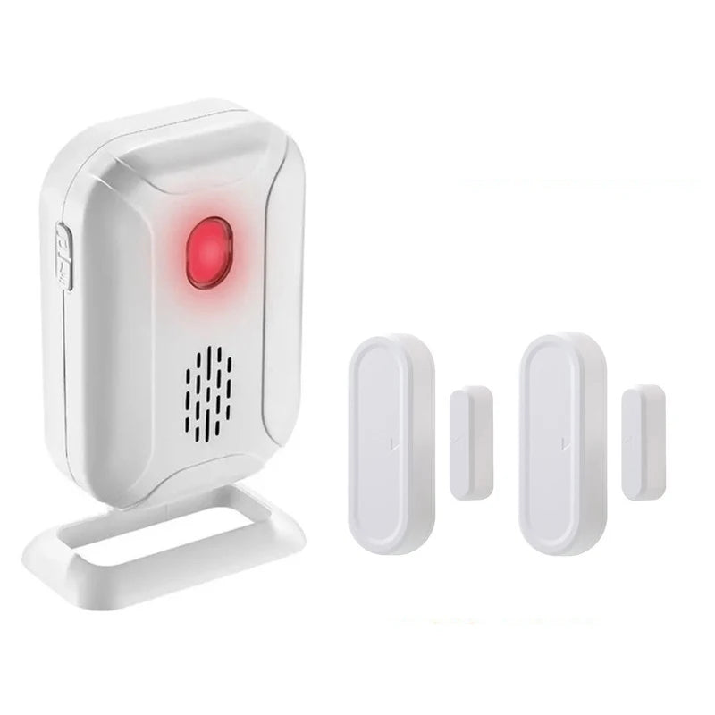 Wireless Door Contact Alarm with Separate Receiver