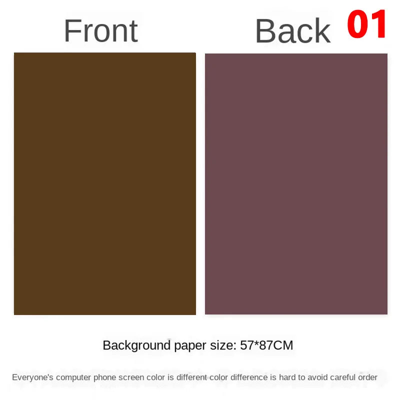 Double-Sided Product Photography Backdrop, 57 × 87cm