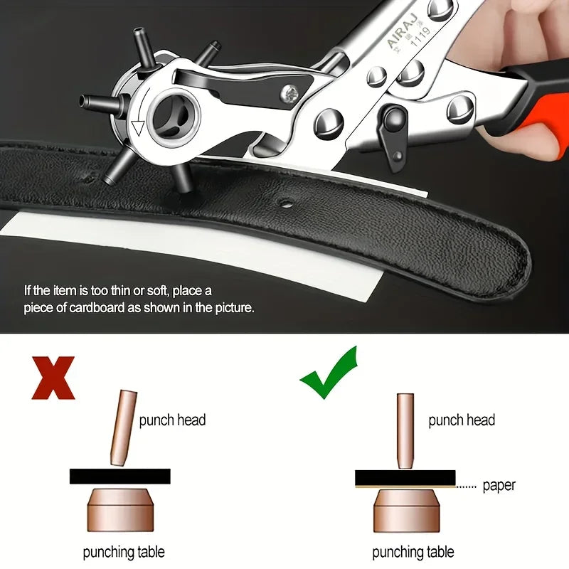 Leather Hole Punch - Pakkealternativer