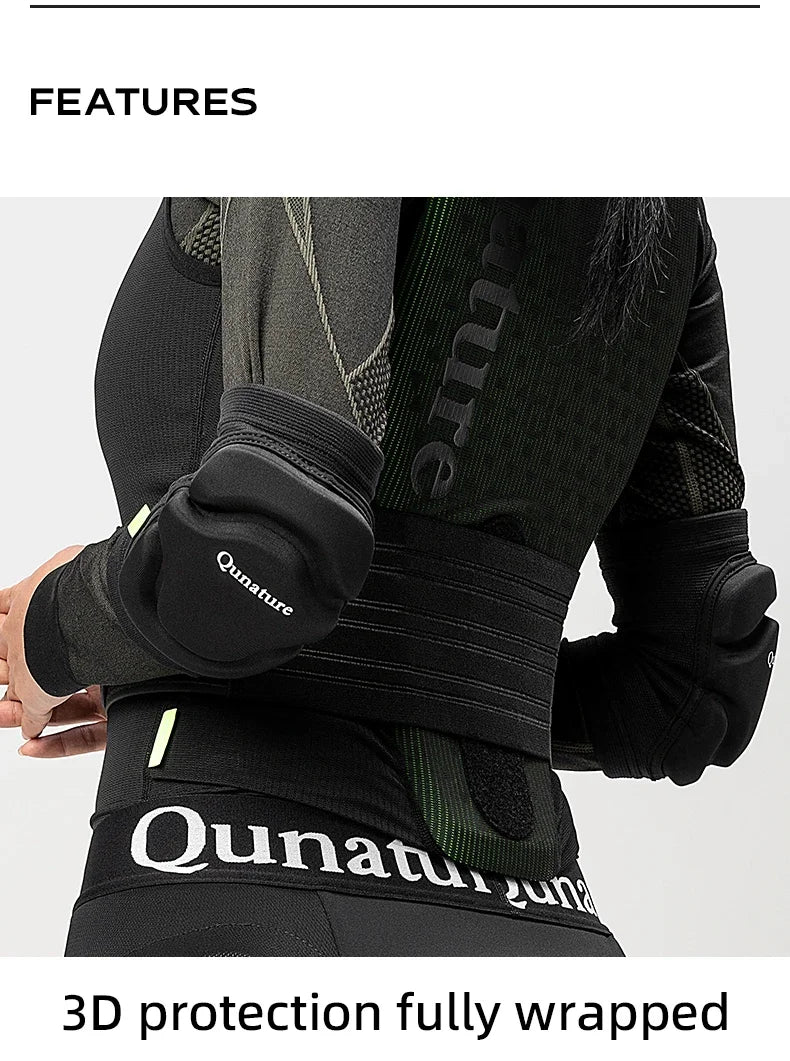 Protective Ski & Bike Elbow Pads for Impact Support and Fall Protection