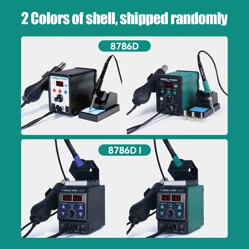 YIHUA 8786D Hot Air Soldering Station for Precision Repair