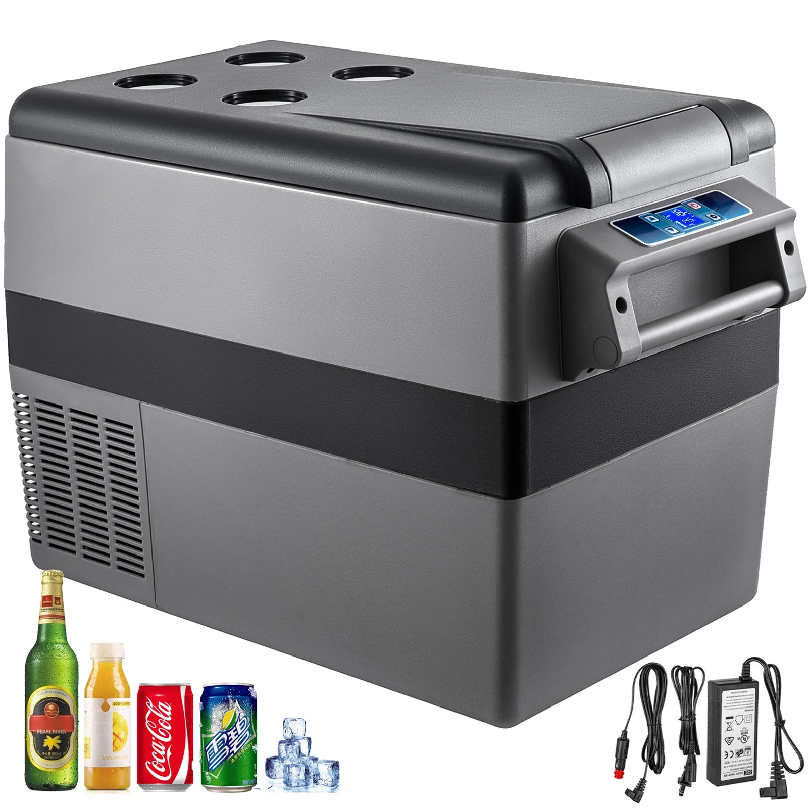 Portable Car Refrigerator Freezer 12V Compressor Cooler 20L–55L