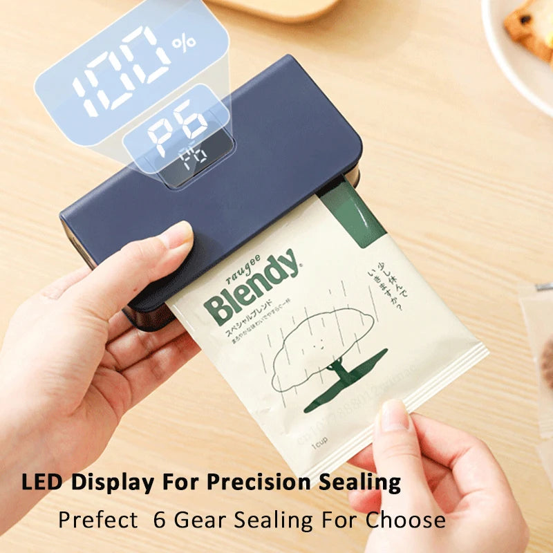 USB-Rechargeable Mini Heat Bag Sealer