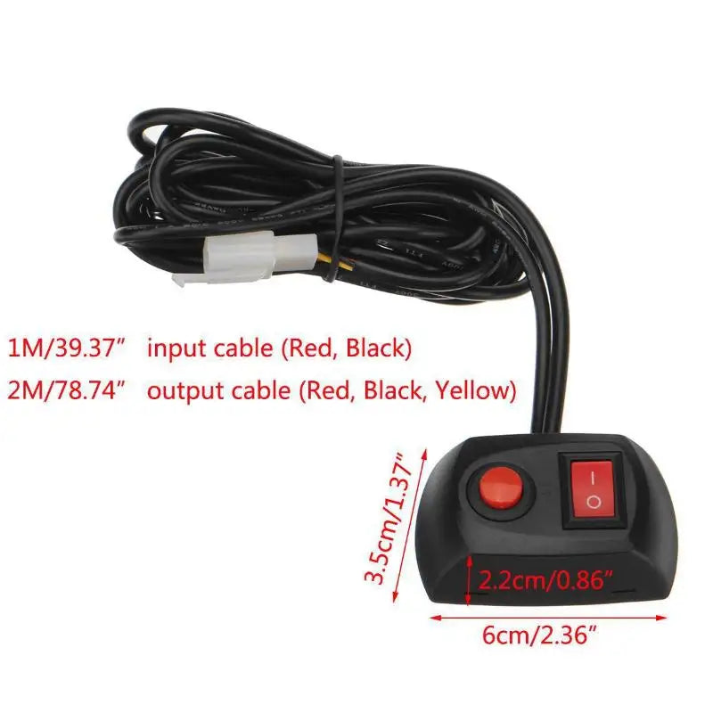 Auxiliary Vehicle Lighting Toggle Switch Box