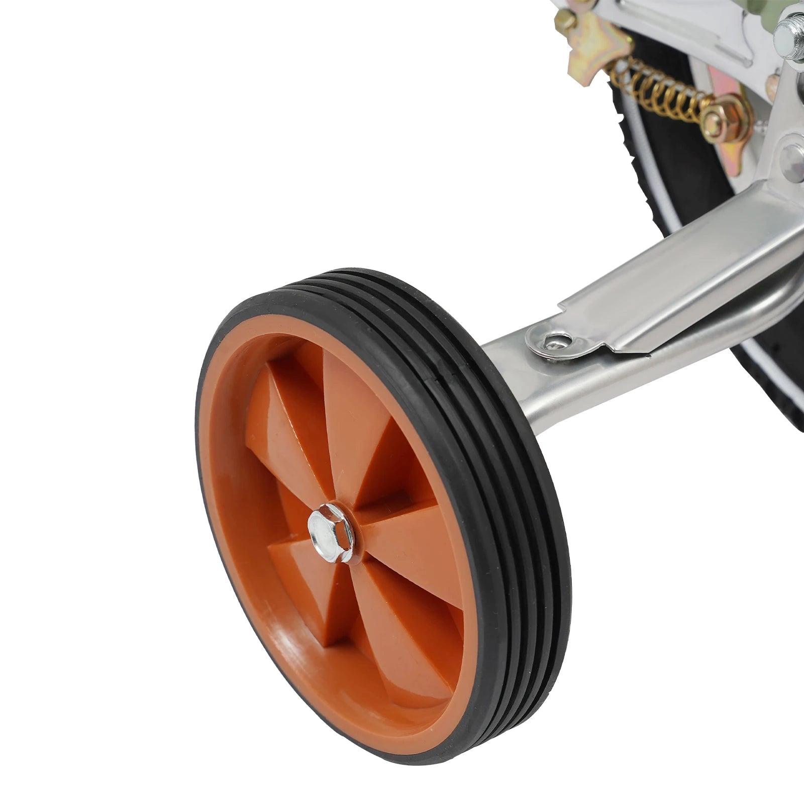 12 Inch Kids Bike w/Training Wheels+Basket, Dual Brakes Adjustable Children's Bicycle Load 40kg for Ages 2-4 (Green/Yellow/Pink)