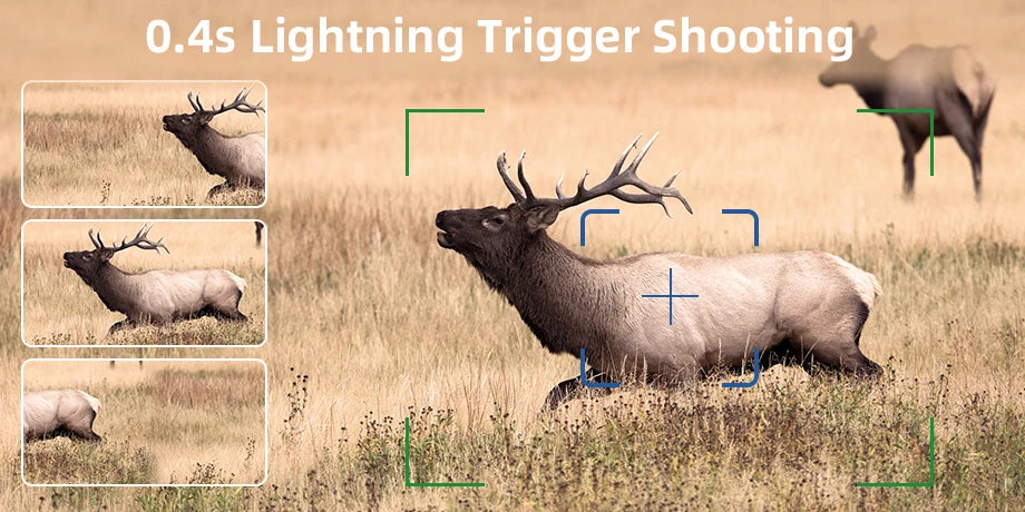 4G LTE Trail Camera with App Control, 2.7K Night Vision