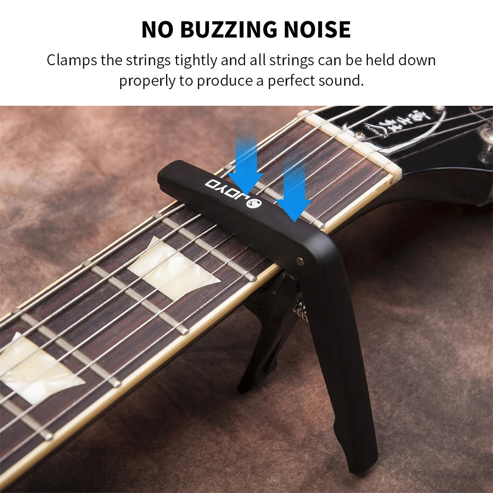 Capo JCP-01 para guitarra acústica e elétrica de seis cordas