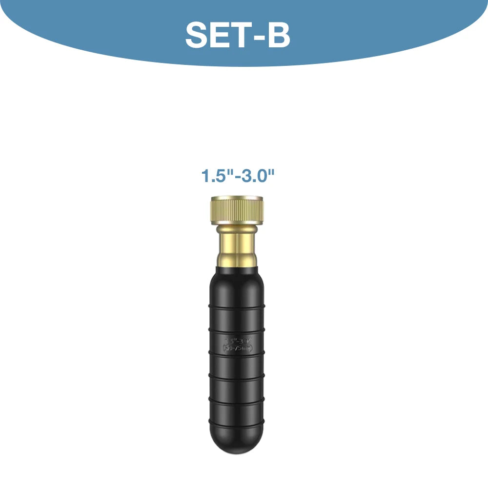 Rubber Drain Cleaning Bladder - Size Options