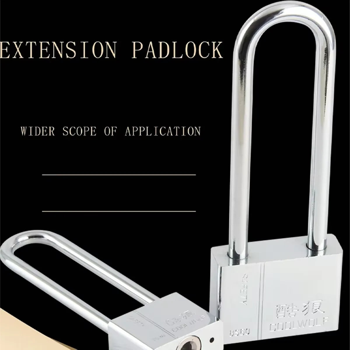 Keyed Household Padlock - Size Options
