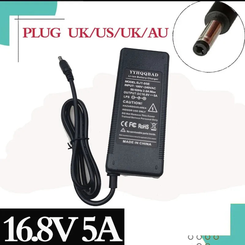 16.8 V 5 A Lithium Battery Pack Charger