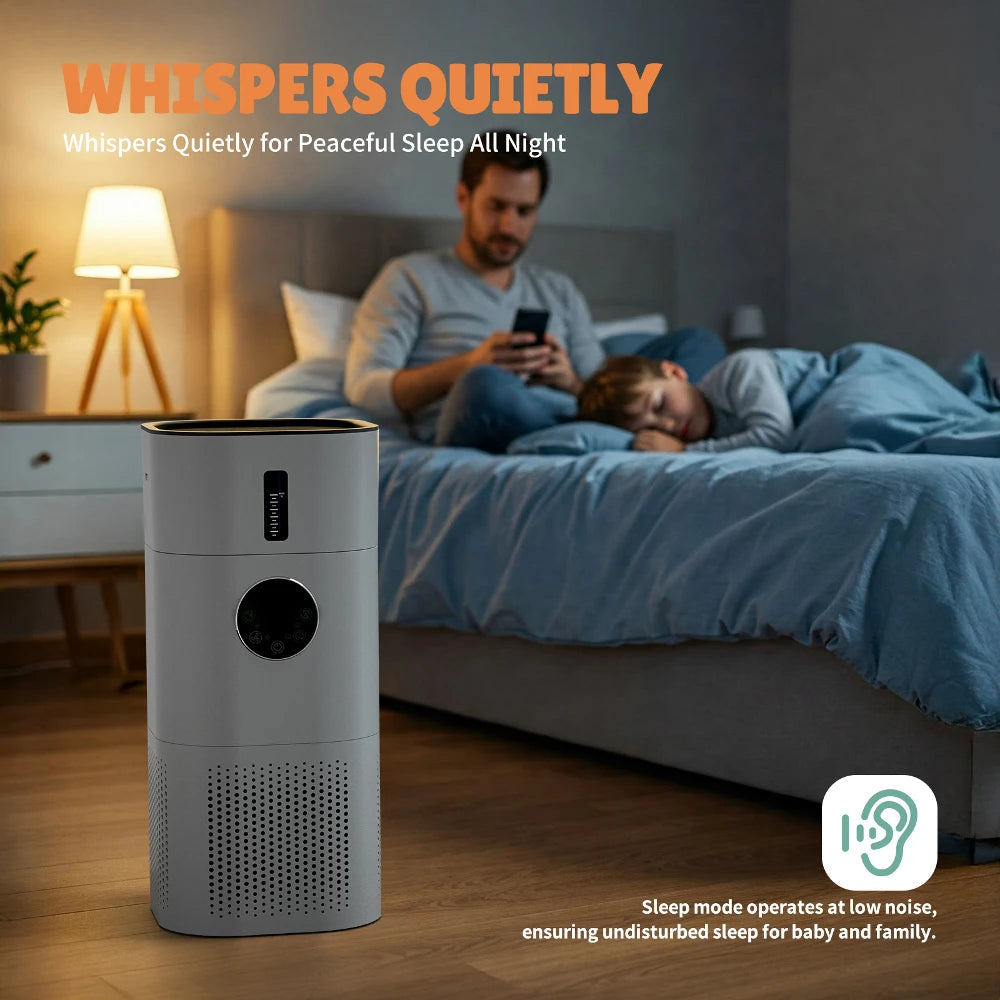 ROUNY 2-в-1 Очистувач і зволожувач повітря