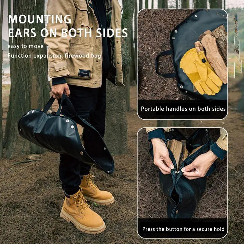 Folding Hexagonal Camping Mat with Handles