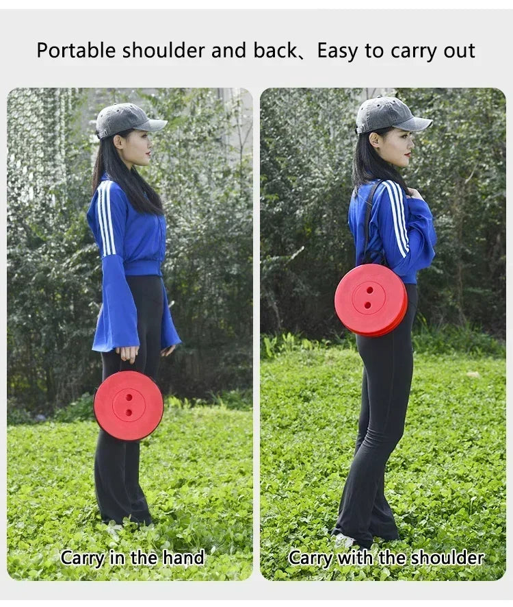 Gökkuşağı Katlanabilir Seyahat Taburesi