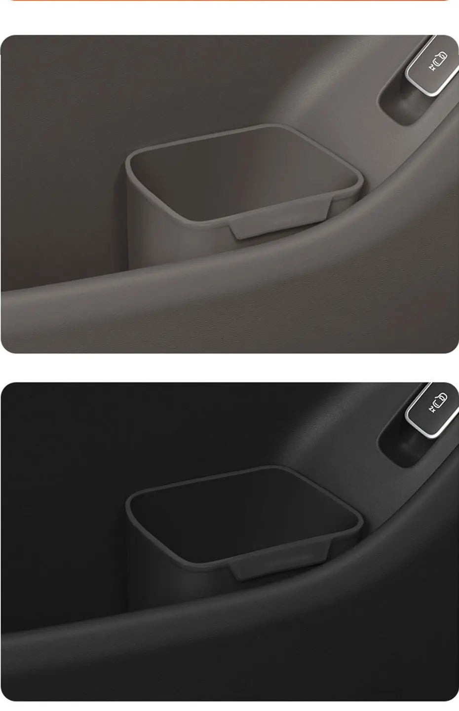 Universal Car Door Storage Box Waterproof Stain-Resistant Premium Silicone Odorless Versatile Storage Car Interior Accessories