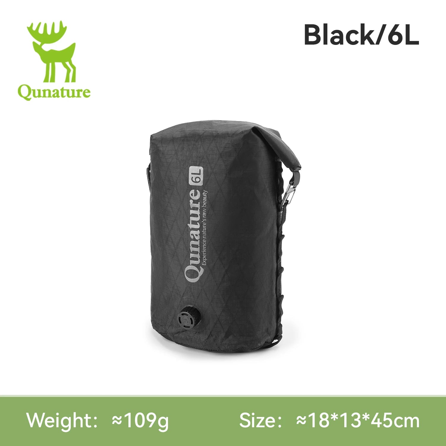 Vodotěsná brašna na sedlo pro bikepacking 6L/12L, úložný prostor na nosič