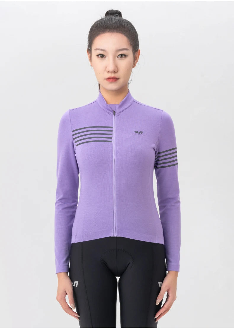 Dames Winddichte Thermische Fietsjas voor Lente & Herfst Ritjes