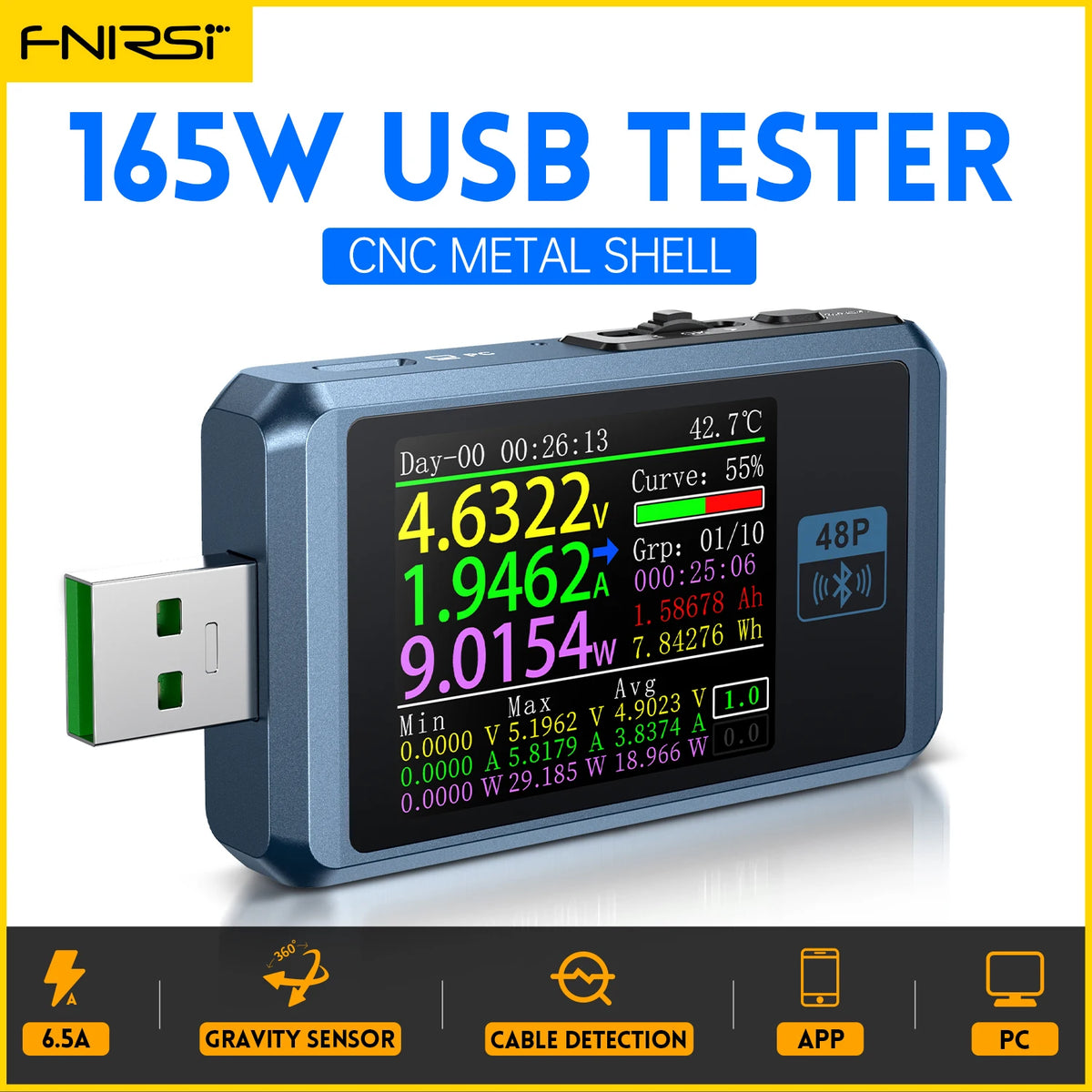 FNB58 USB-Spannungs- und Stromtester