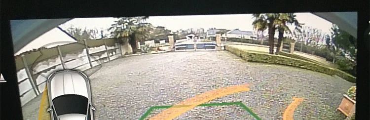 Rear Reversing Camera with Dynamic Trajectory