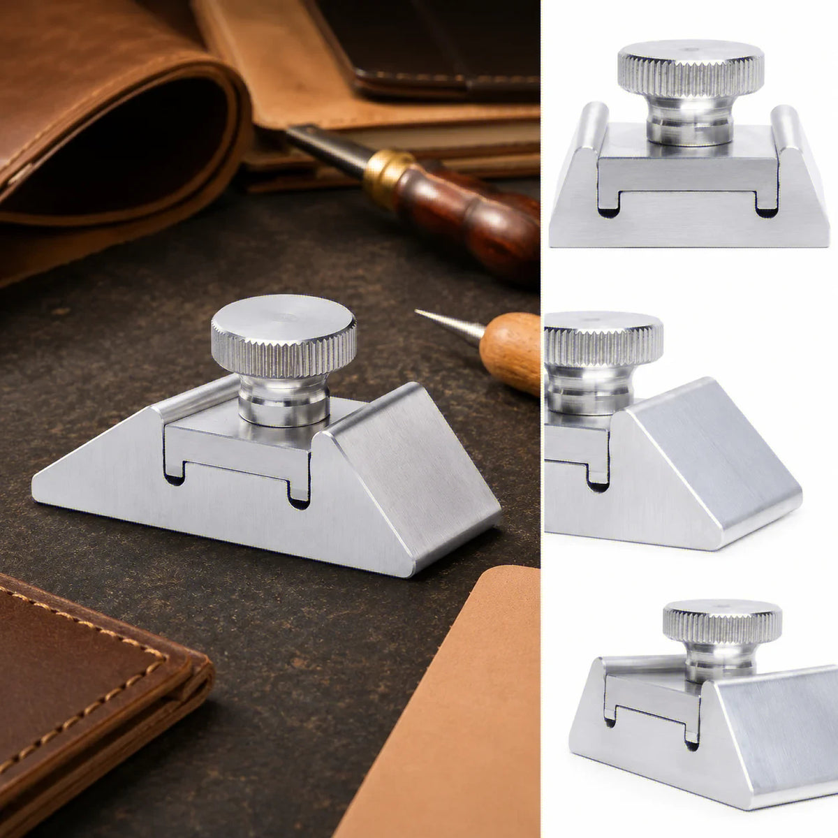 Leather Edge Sanding Holder — D01/D02