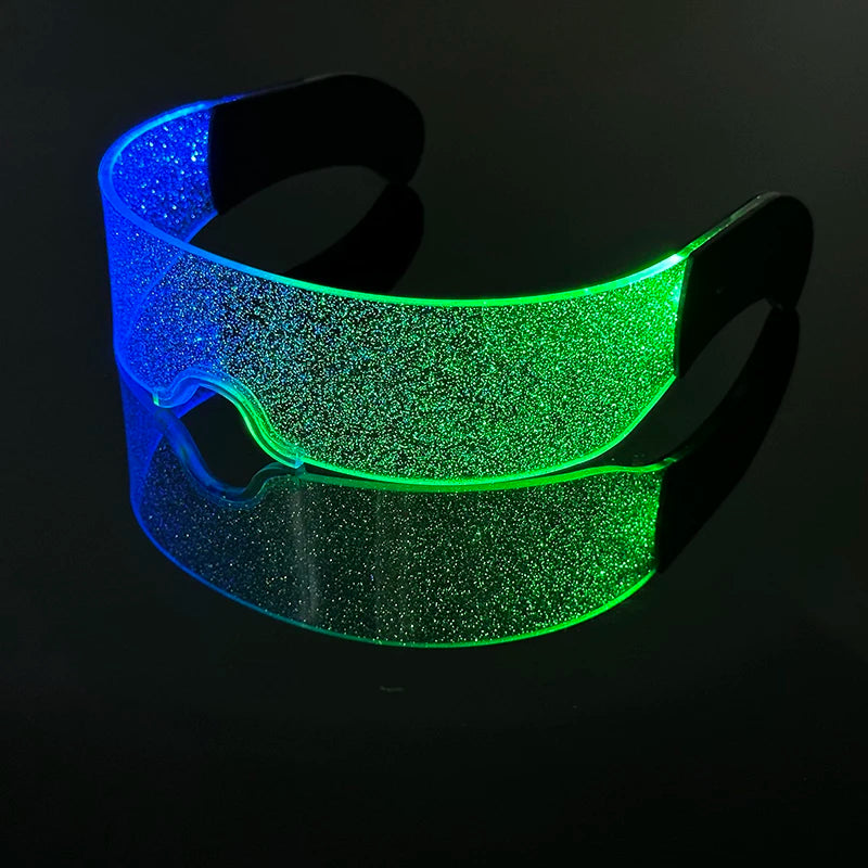 New Colorful LED Glasses Women Men Decor Eyewear Luminous Party Glasses Glowing For Rave Night Club Bar Dancing Party