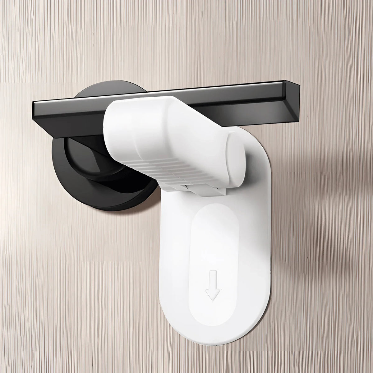 Door Lever Lock Universal Child Proof Handle Locks Baby Safety Locks Punch-free Multifunction Hidden Button Buckle Safety Lock