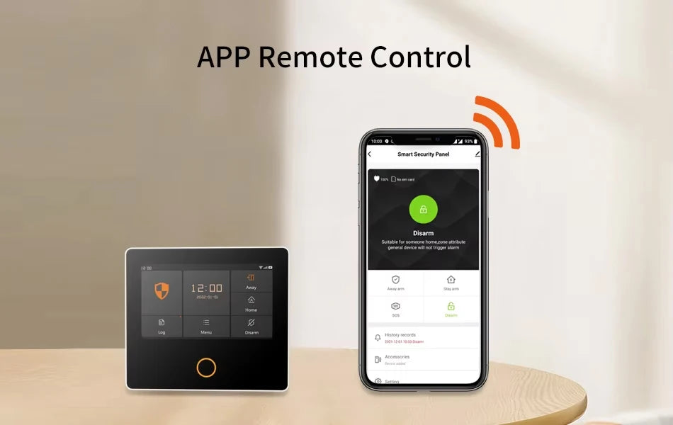 Staniot 4G Smart Home Alarm System WiFi Tuya Wireless Home Security Protection Kit With Door Window Motion Sensor Anti-Theft Alarm System