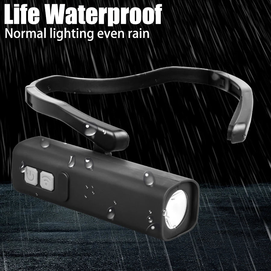 Oplaadbare LED-hoofdlamp en batterij-accessoire-opties
