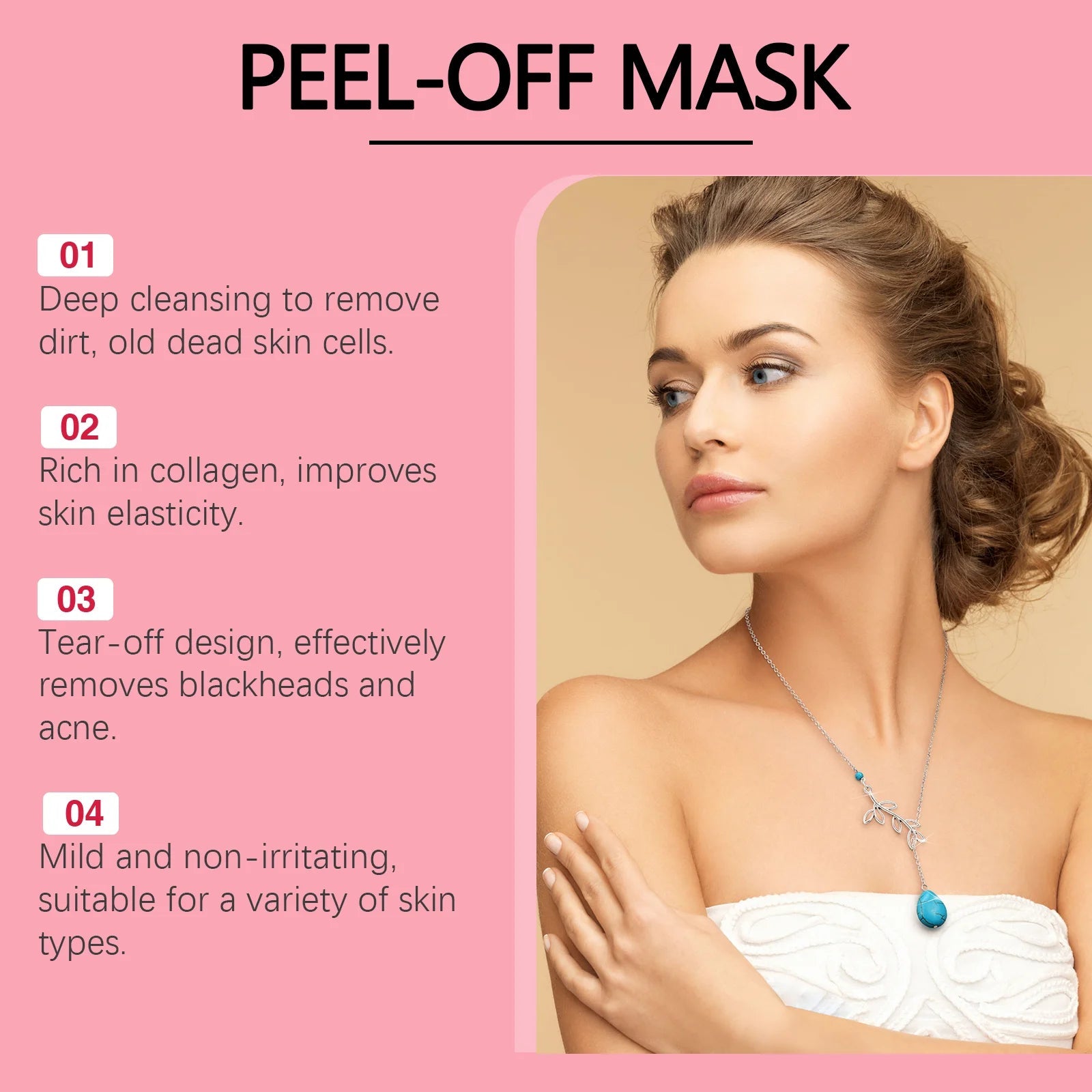 Collagen Peel Off Mask Collagen Overnight Wrapping Mask Hydrating Moisturizing Hydrolyzed Collagen Mask Korean Skin Care
