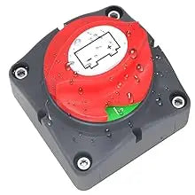 Interrupteur de déconnexion DaierTek 12V 48V Interrupteur Batterie RV Voiture Marine Interrupteur de batterie Coupure en cuivre pour bateau ATV UTV véhicules