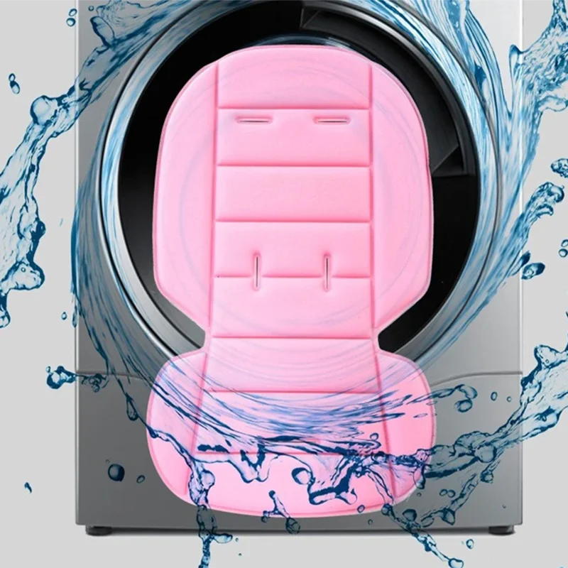 Cartoon Baby Car Cushion – Soft Breathable Stroller Pad