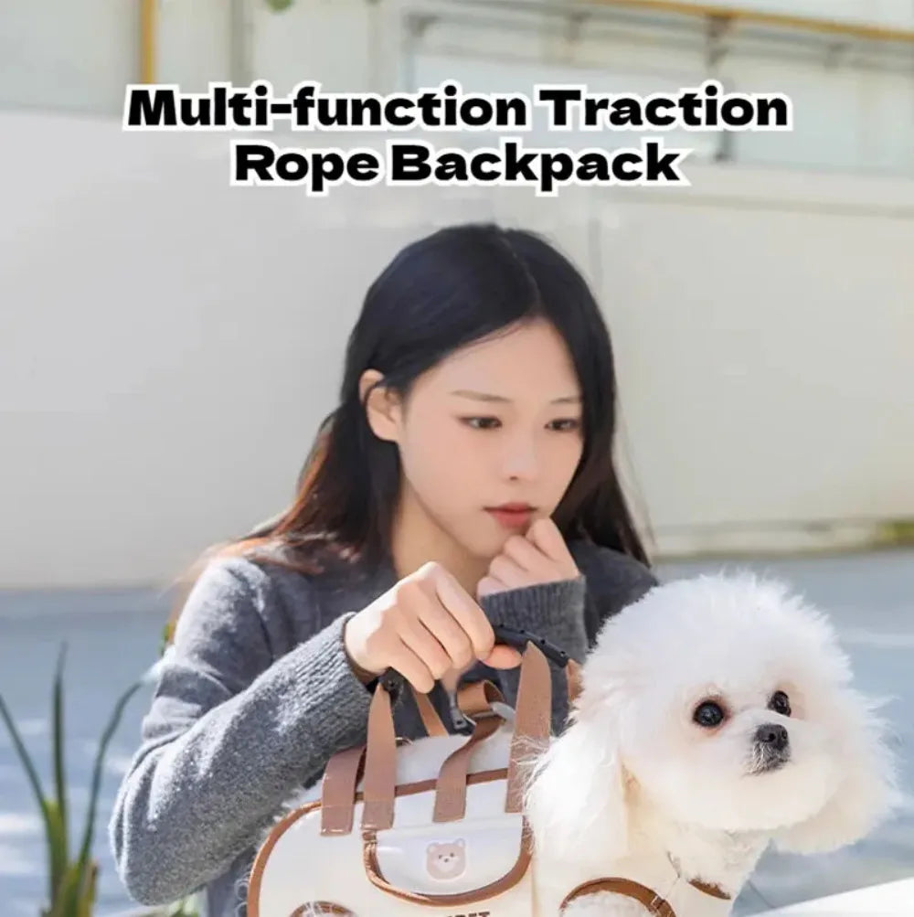 Pet Carrying Support Harness with Shoulder Strap