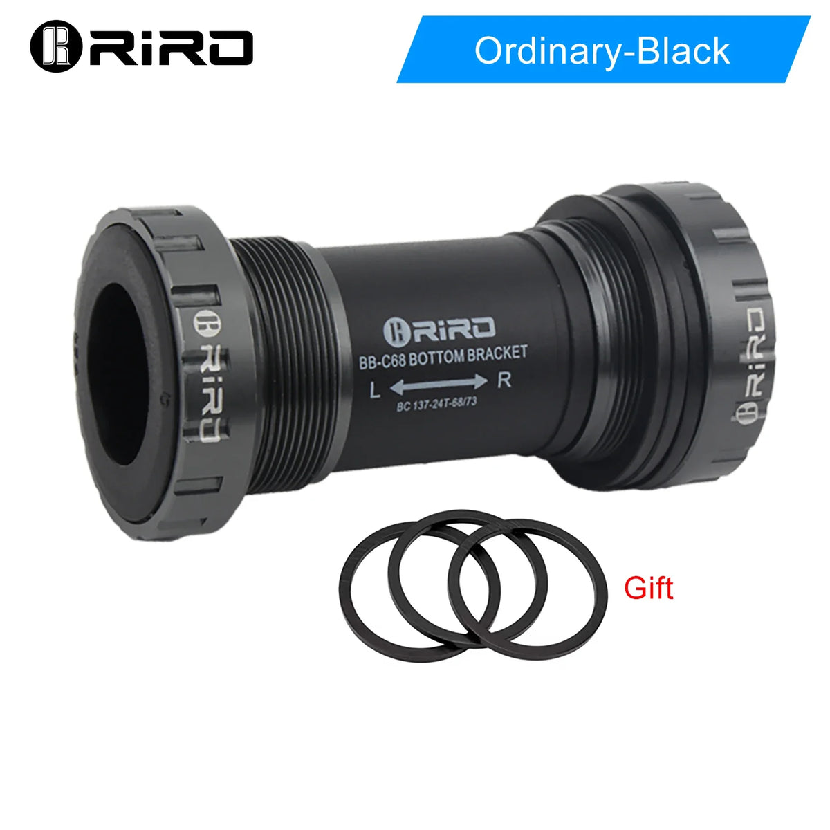 M68 krankboks til 24mm krankaksler