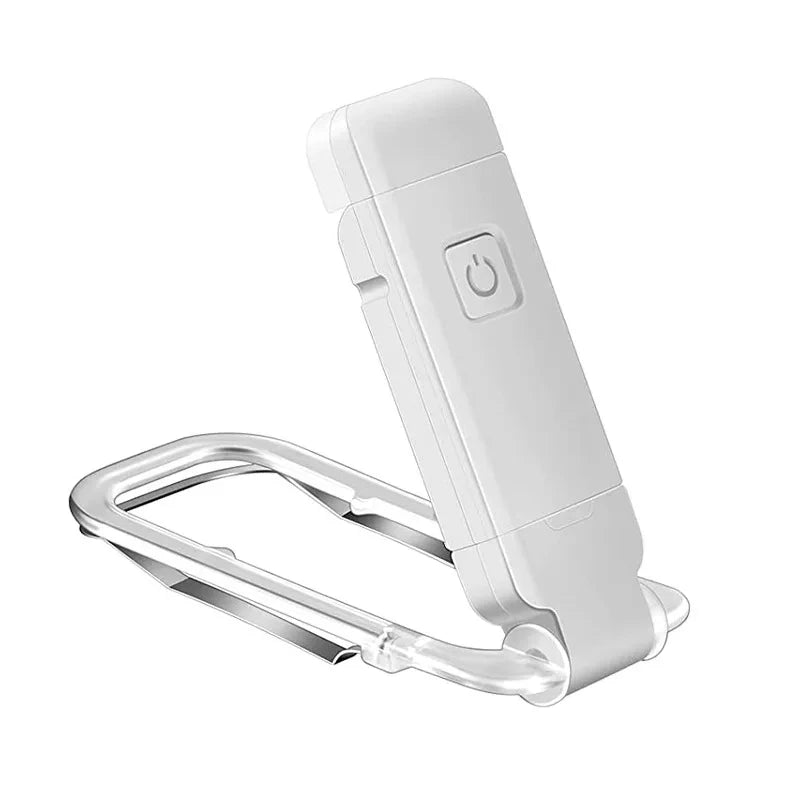 Clip-On Reading Light, Rechargeable LED, 3 Dimming Modes