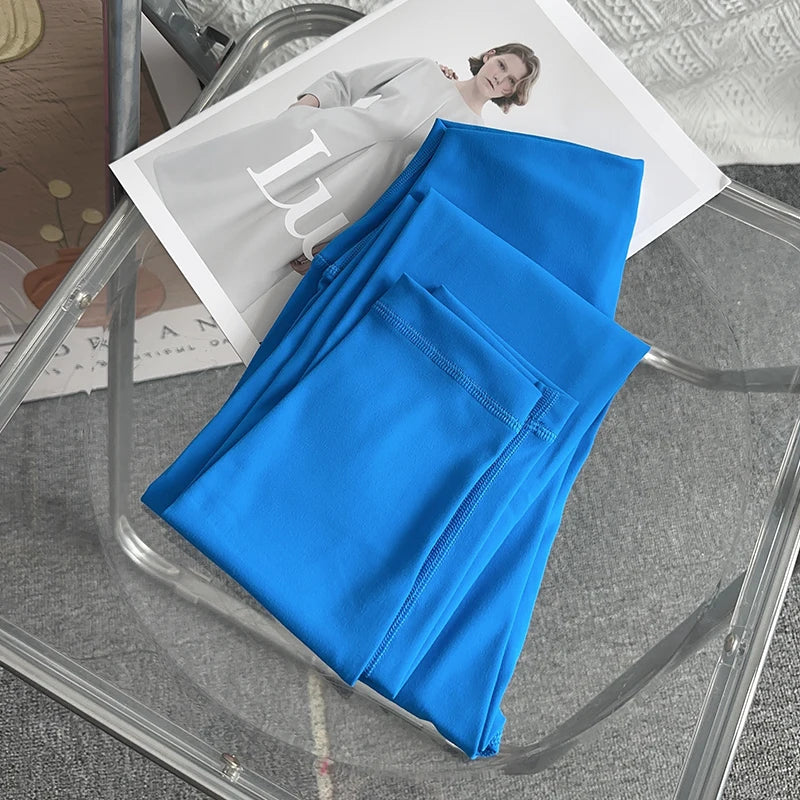 Summer Hot Sale Yoga Leggings High Waist Breathable Quick Drying Yoga Pants Fitness Running Cycling Workout Gym Clothing