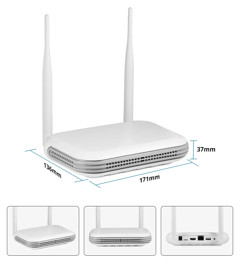 6MP Dual Lens WiFi IP Camera 8CH NVR Kit