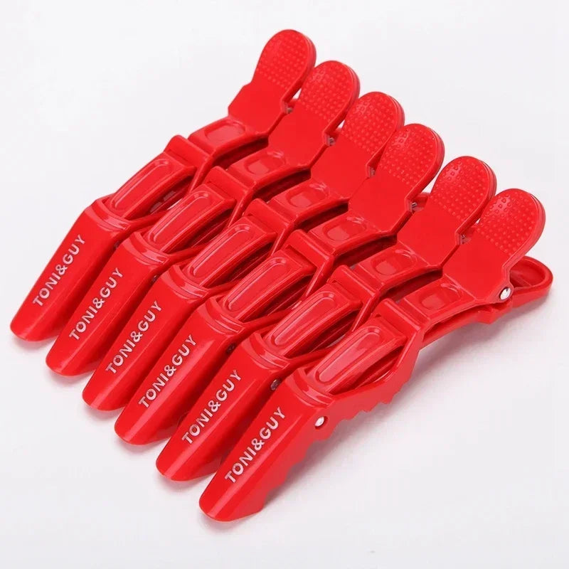 Hajválasztó csatok, 6 darabos csomag, 11.4 cm