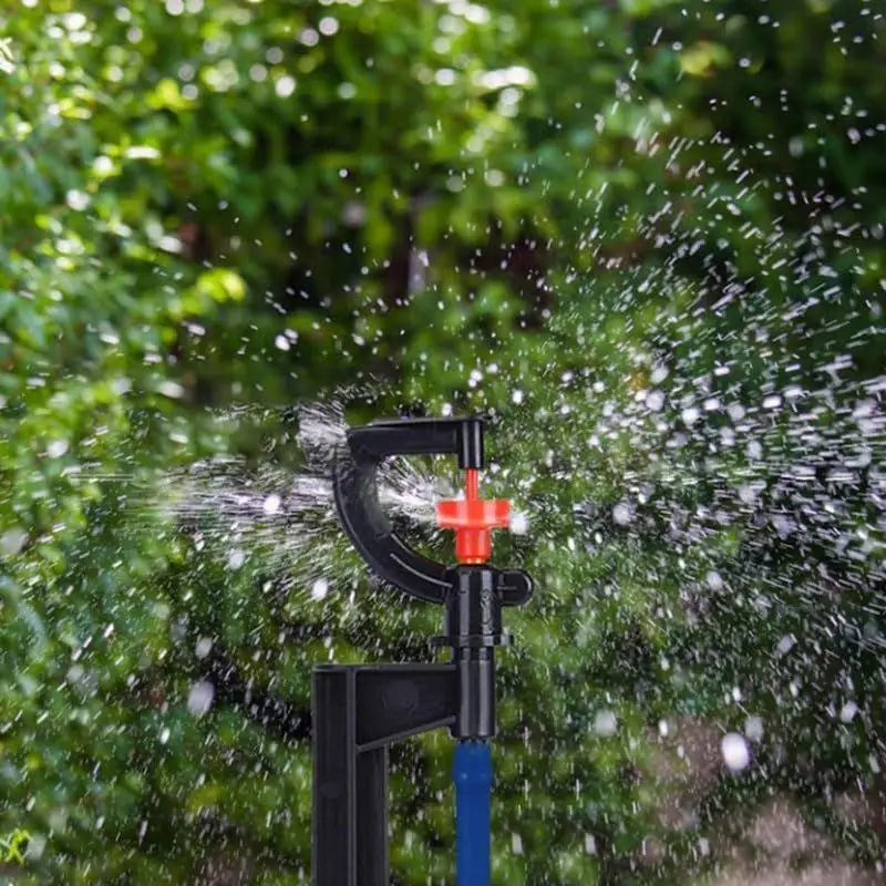 Rotating Garden Micro Sprinklers with Stakes, 10 or 20