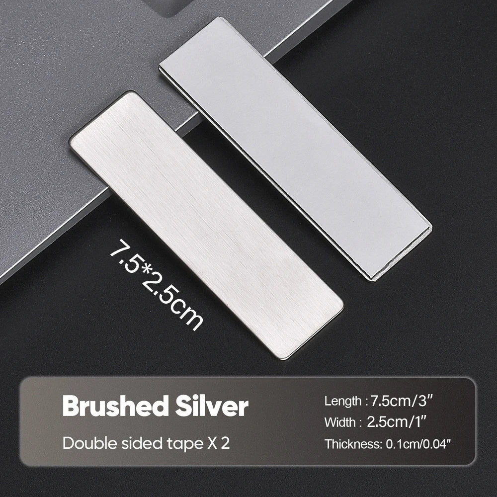 Targa identificativa personalizzata in acciaio inossidabile per cassetta postale e porta