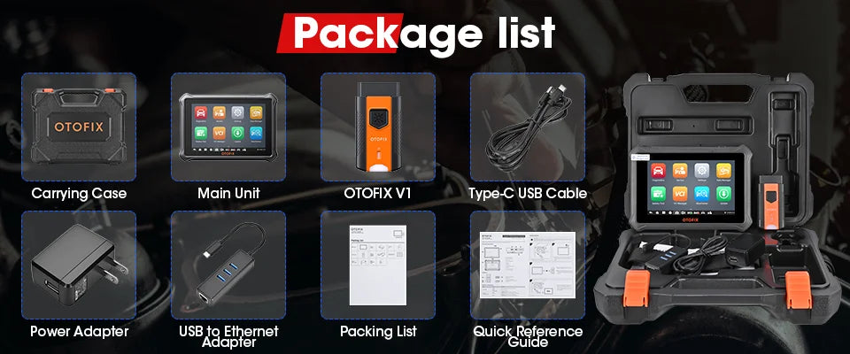 OTOFIX D1 LITE OBD2 σαρωτής εργαλείο διάγνωσης αυτοκινήτου Bluetooth ασύρματο αμφίδρομο έλεγχο OBD εργαλείο σάρωσης αυτοκινήτου ενεργή δοκιμή