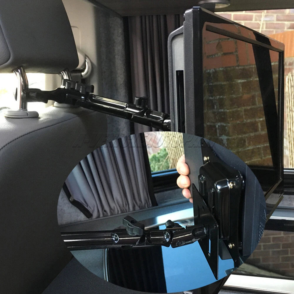 New For Campervan Motorhome Car 14' to 27' TV's Adjustable Multifunctional Angle Seat Holder Campervan Motorhome Car Accessories