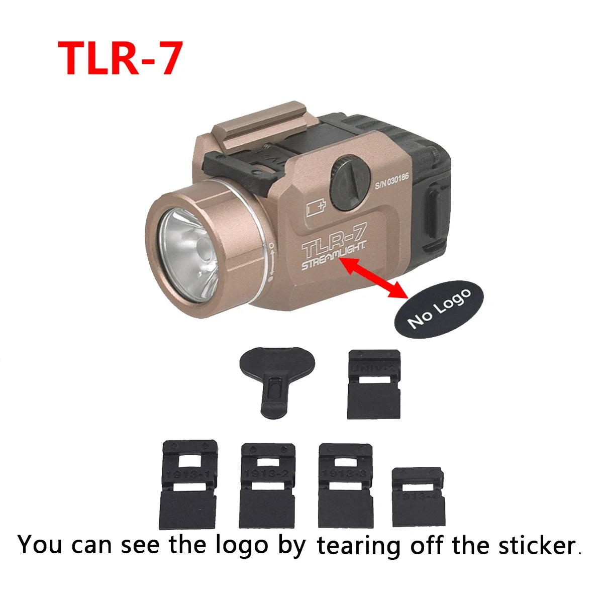 TLR Tactical LED Weapon Light Series TLR-1HL TLR-3 TLR-4 TLR-7 TLR-8