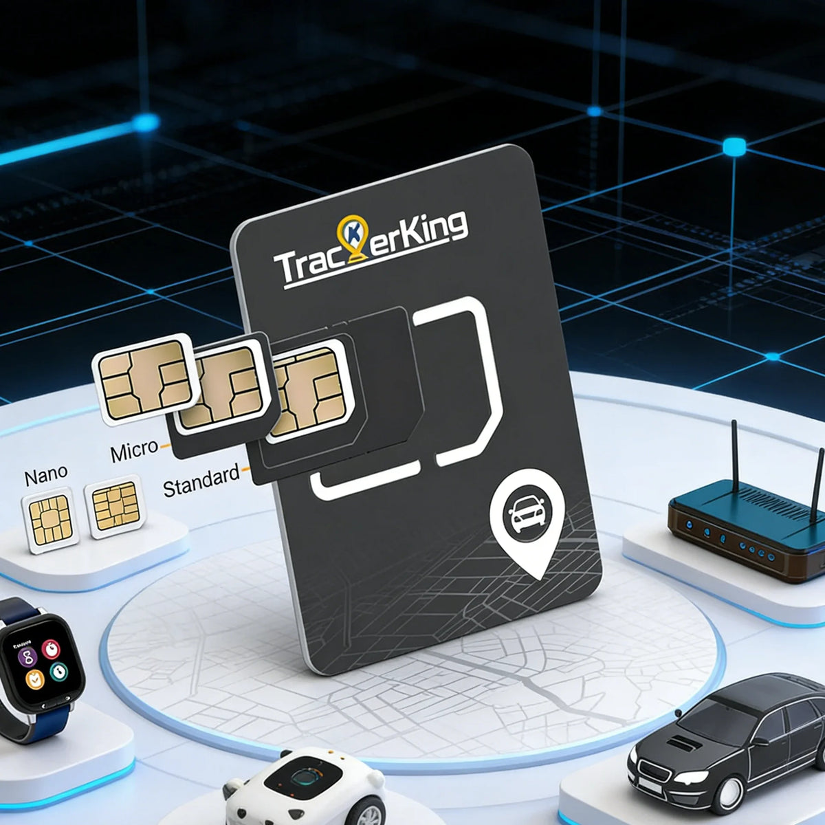 IoT SIM/M2M Data Card, 12 Months at 30 MB per Month