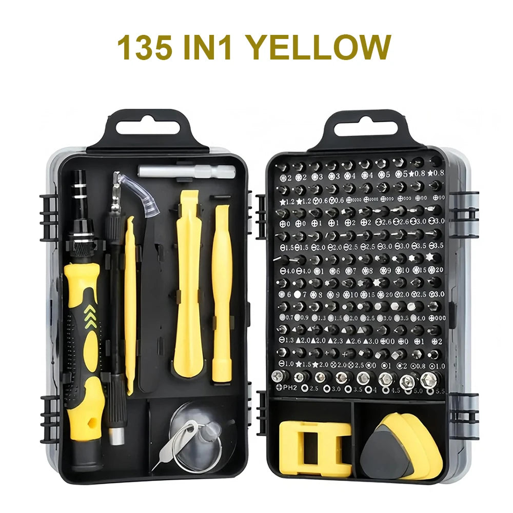 Screwdriver Set Magnetic Torx Phillips Screw Bit Kit WOZOBUY With Electrical Driver Remover Wrench Repair Phone PC Tools