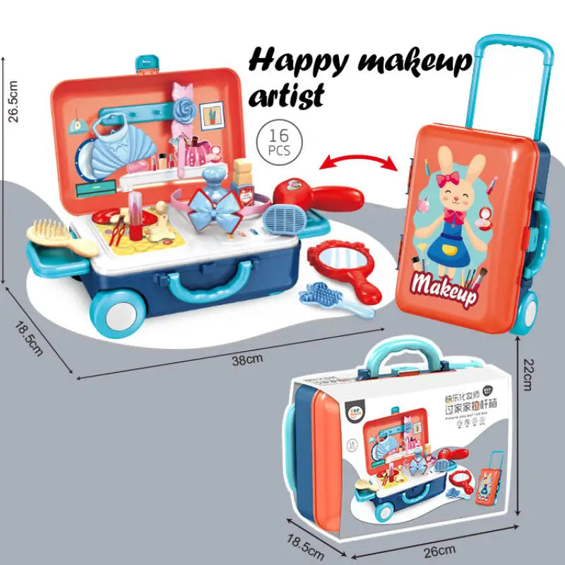 Pretend-Play Trolley Case Set, Theme Options