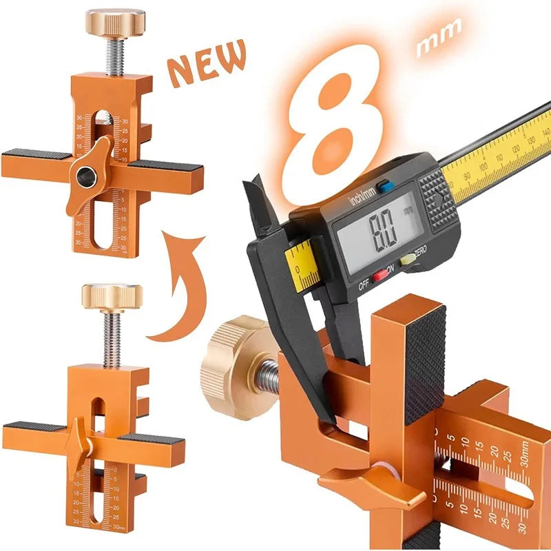 Skabslåged Installations- og Boremønster Jig